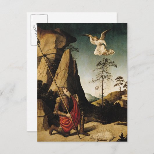 Gideon and the Fleece, c.1490 Briefkaart (Voorkant / Achterkant)