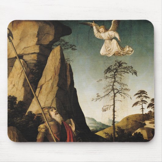 Gideon and the Fleece, c.1490 Muismat (Voorkant)