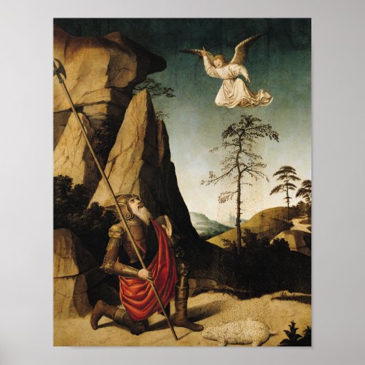 Gideon and the Fleece, c.1490 Poster (Voorkant)