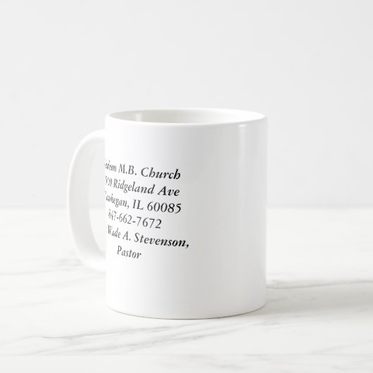 Gideon Classic White Mok (Voorkant links)