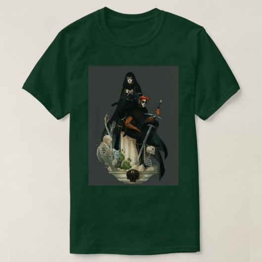 Gideon the ninth t-shirt (Design voorkant)