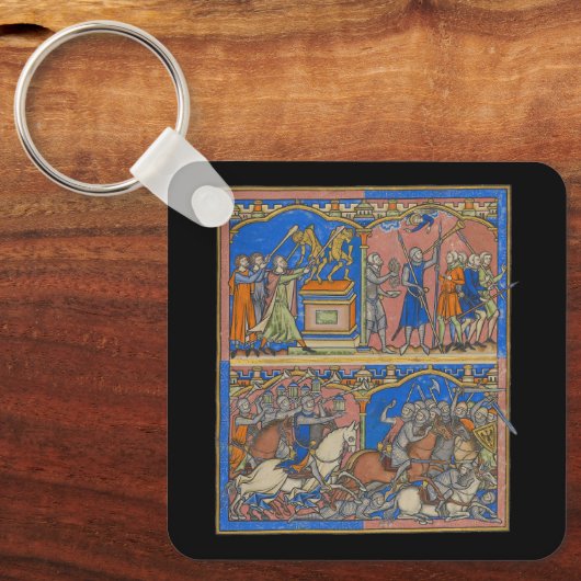 Gideon's Valiant Three Hundred The Crusader Bible Sleutelhanger (Voorkant)