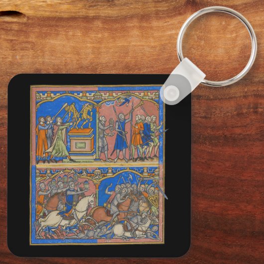 Gideon's Valiant Three Hundred The Crusader Bible Sleutelhanger (Achterkant)