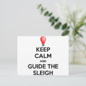 Gids de Sleigh Briefkaart (Staand voorkant)