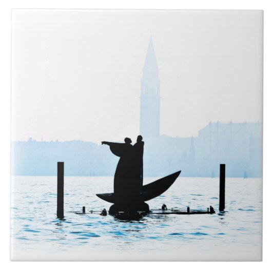 GIDS-handkeramische tapijten Tegeltje (Voorkant)