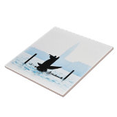 GIDS-handkeramische tapijten Tegeltje (Zijkant)