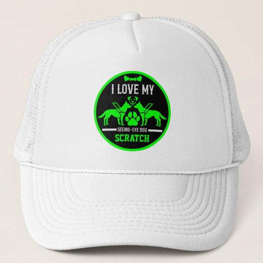 Gids hond geschenken trucker pet (Voorkant)