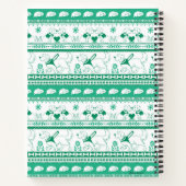 Gids Hondenverhaal Gouden Patroon - Groen - Notitieboek (Achterkant)