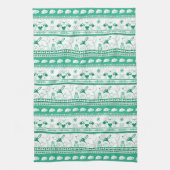 Gids Hondenverhaal Gouden Patroon - Groen - Theedoek (Verticaal)