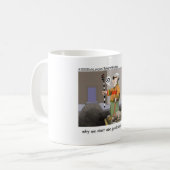 Gids katten Grappige kat cadeaus & verzamelobjecte Koffiemok (Voorkant links)
