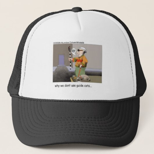 Gids katten Grappige kat cadeaus & verzamelobjecte Trucker Pet (Voorkant)