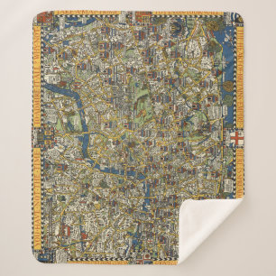 gids naar Londen Sherpa Deken