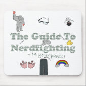 Gids naar Nerdvechten Mousepad! Muismat (Voorkant)