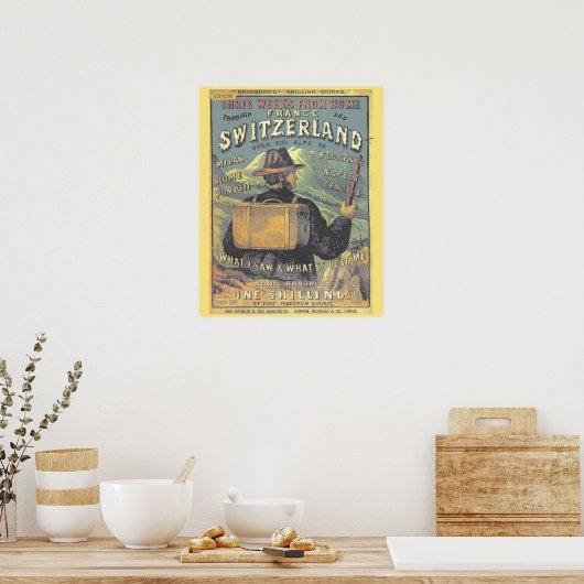 gids voor het Hoesje van Zwitserland Poster (Keuken)