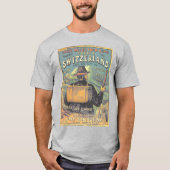  gids voor het Hoesje van Zwitserland T-shirt (Voorkant)