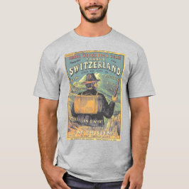  gids voor het Hoesje van Zwitserland T-shirt