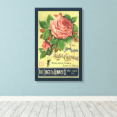 Gids voor Roos Cultuur Boek Hoesje Art, 1891 Canvas Afdruk (Insitu (Houten vloer))