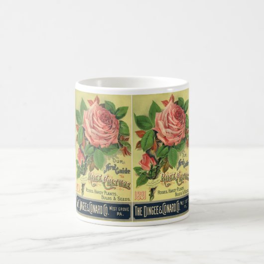  Gids voor Roos Cultuur Boek Hoesje Art, 1891 Koffiemok (Center)