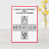 Gids voor sociale afstand bij zorgverleners kaart (Gele Bloem)