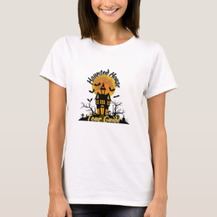 Gids voor spookhuis tour t-shirt