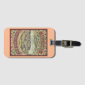  gids voor toeristen in Dublin Ierland Bagagelabel (Voorkant (horizontaal))