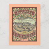 gids voor toeristen in Dublin Ierland Briefkaart (Voorkant)