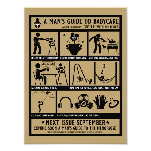 Gidsgiften voor nieuwe vaders foto afdruk (Voorkant)