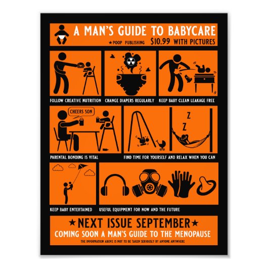 Gidsgiften voor nieuwe vaders foto afdruk (Voorkant)