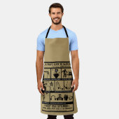 Gidsgiften voor nieuwe vaders schort (Gedragen)