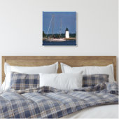 Gidslicht van Newport Canvas Afdruk (Insitu (Slaapkamer))