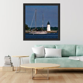 Gidslicht van Newport Poster