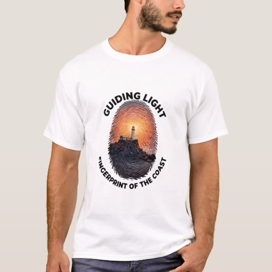 Gidslicht Vuurtoren Kust Shirt (Voorkant)