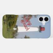 Gidslichten: Long Beach Lighthouse Serenity iPhone Hoesje (Achterkant horizontaal)