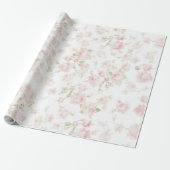 Gidt Wrap 15' Saint Colette June Rozen vervaagd Cadeaupapier (Uitgerold)