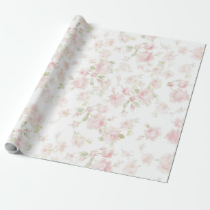 Gidt Wrap 15' Saint Colette June Rozen vervaagd  Cadeaupapier