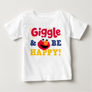 Giechel en wees gelukkig Elmo