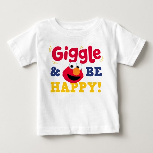 Giechel en wees gelukkig Elmo (Voorkant)