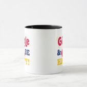 Giechel en wees gelukkig Elmo Mok (Midden)