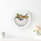 Giechelen en grazen grote klok (Huis)