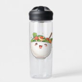 Giechelen en grazen waterfles (Voorkant)