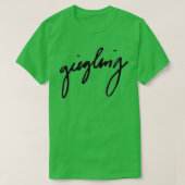 Giegling T-shirt (Design voorkant)