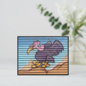 gier briefkaart (Staand voorkant)