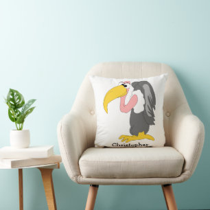 Gier ontwerp gepersonaliseerd kussen