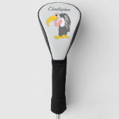 Gier ontwerp golfheadcover (Voorkant)