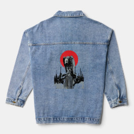 Gier op Oldtimer met Rode Zon Denim Jacket