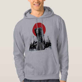 Gier op Oldtimer met Rode Zon Hoodie