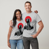 Gier op Oldtimer met Rode Zon T-shirt (Unisex)