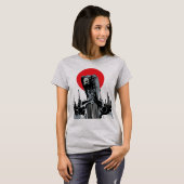 Gier op Oldtimer met Rode Zon T-shirt (Voorkant volledig)