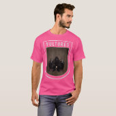 Gieren. Rap. Hiphop. West. T-shirt (Voorkant volledig)