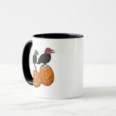 Gieren vieren Halloween! Mok (Voorkant links)